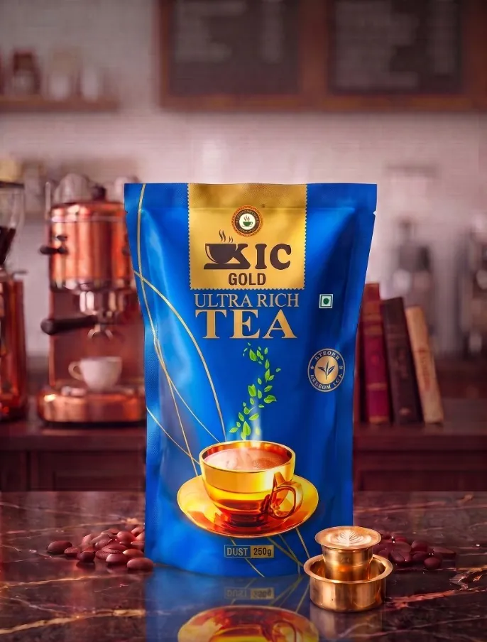 KIC Gold Ultra Rich Tea - Dust - Authentic South Indian Filter Coffee